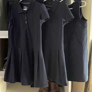 Cat & Jack Navy Casual Dress Set